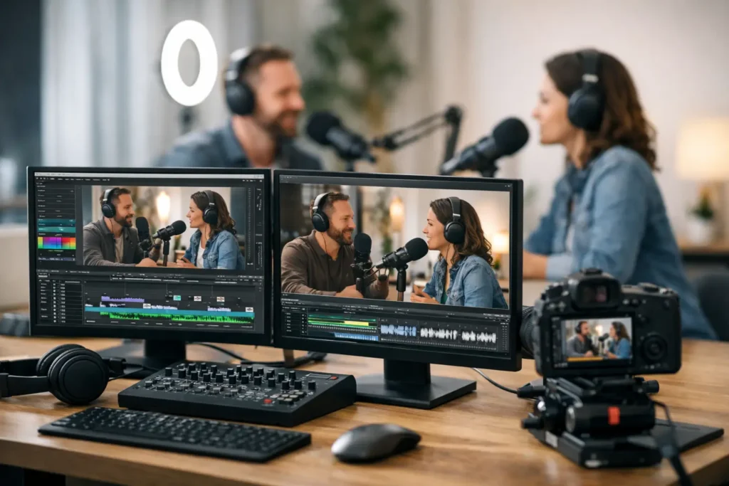 Podcast Video Editing Services for Growing Shows