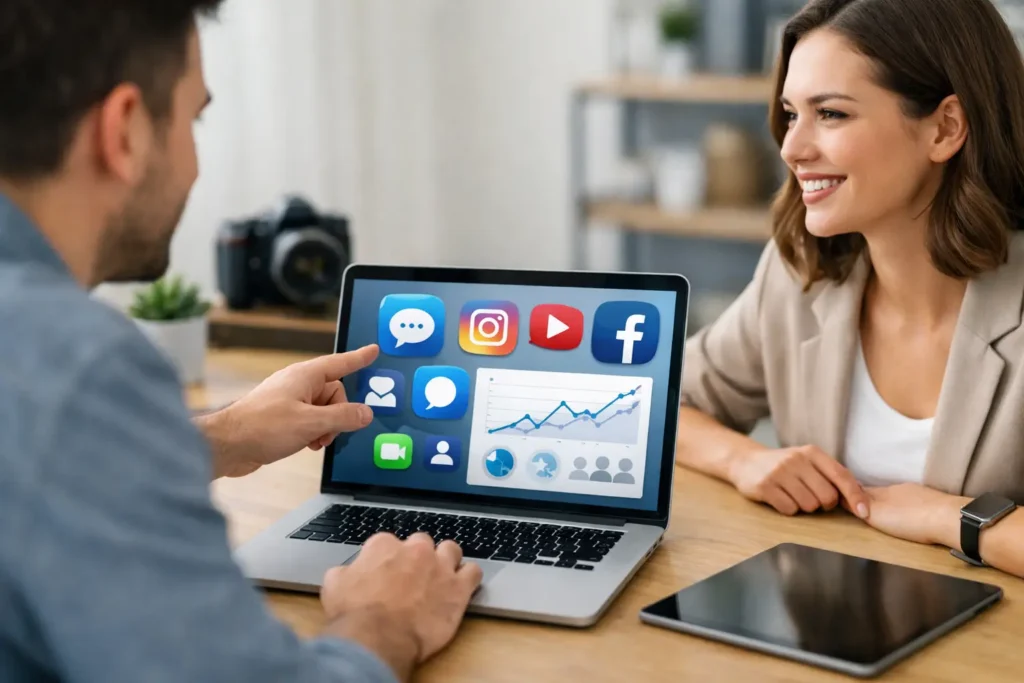Social Media Account Setup Service for Small Business